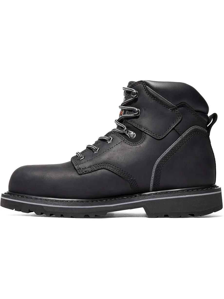 Мужские ботинки Timberland PRO Pit Boss Steel Toe, со шнуровкой — изображение 2 из 3, черный