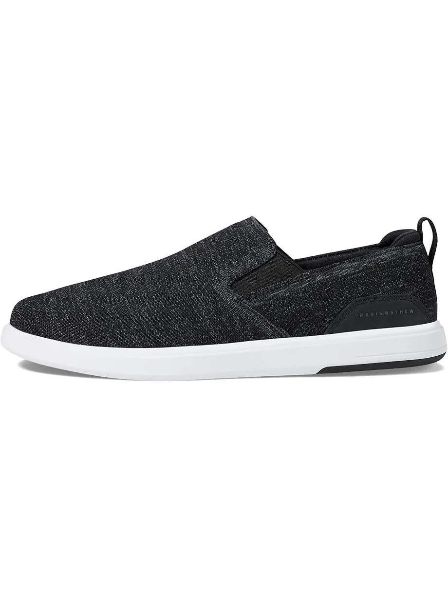 Кроссовки TravisMathew The Daily Knit Slip — изображение 4 из 4, черный