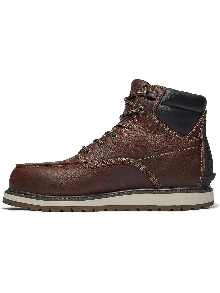 Ботинки мужские Timberland PRO Irvine Wedge, защитный подносок из сплава — изображение 4 из 4, темно-коричневый