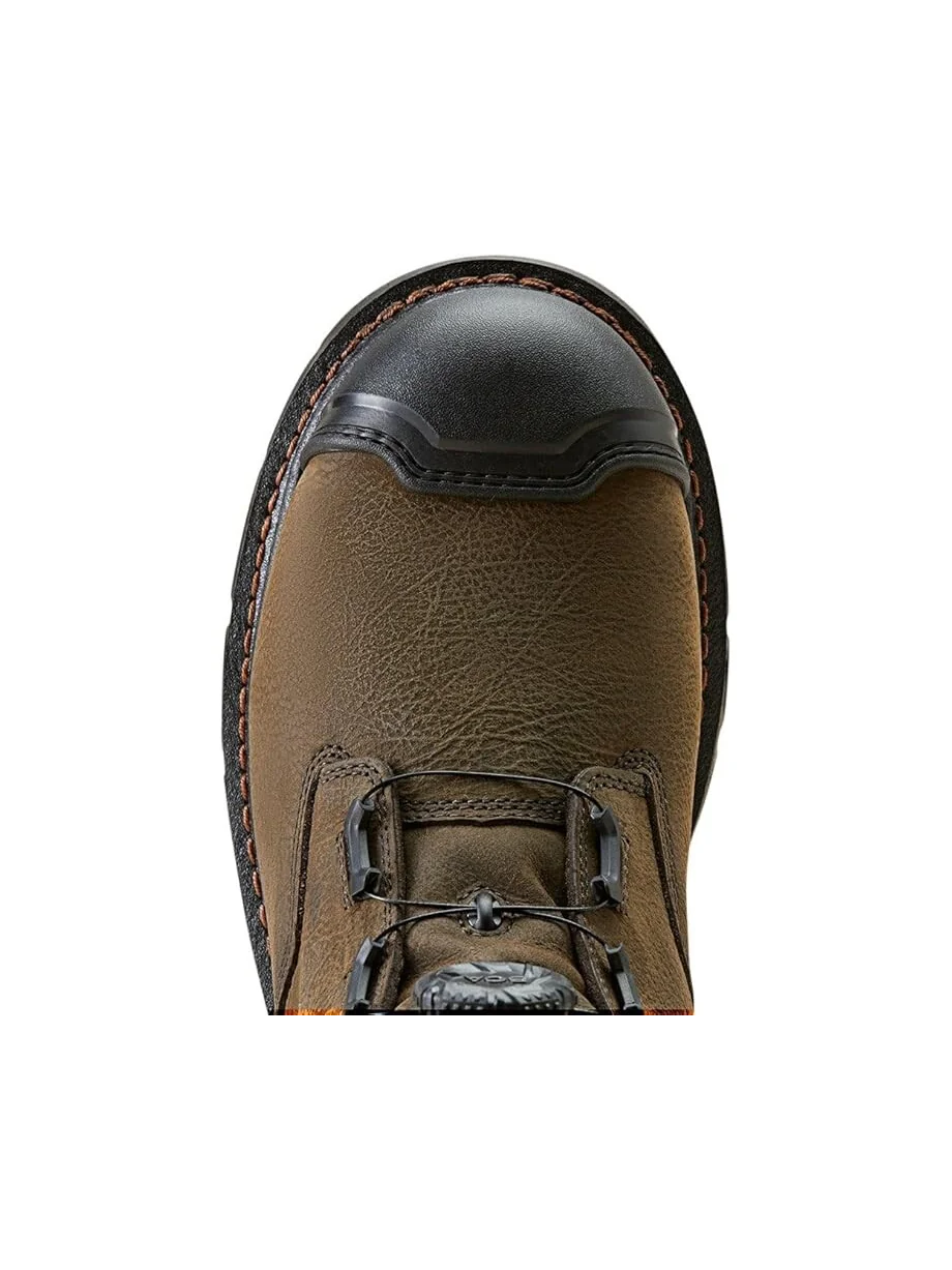Ботинки Ariat Stump Jumper 6" BOA Waterproof Composite Toe Work Boot — изображение 2 из 4, коричневый