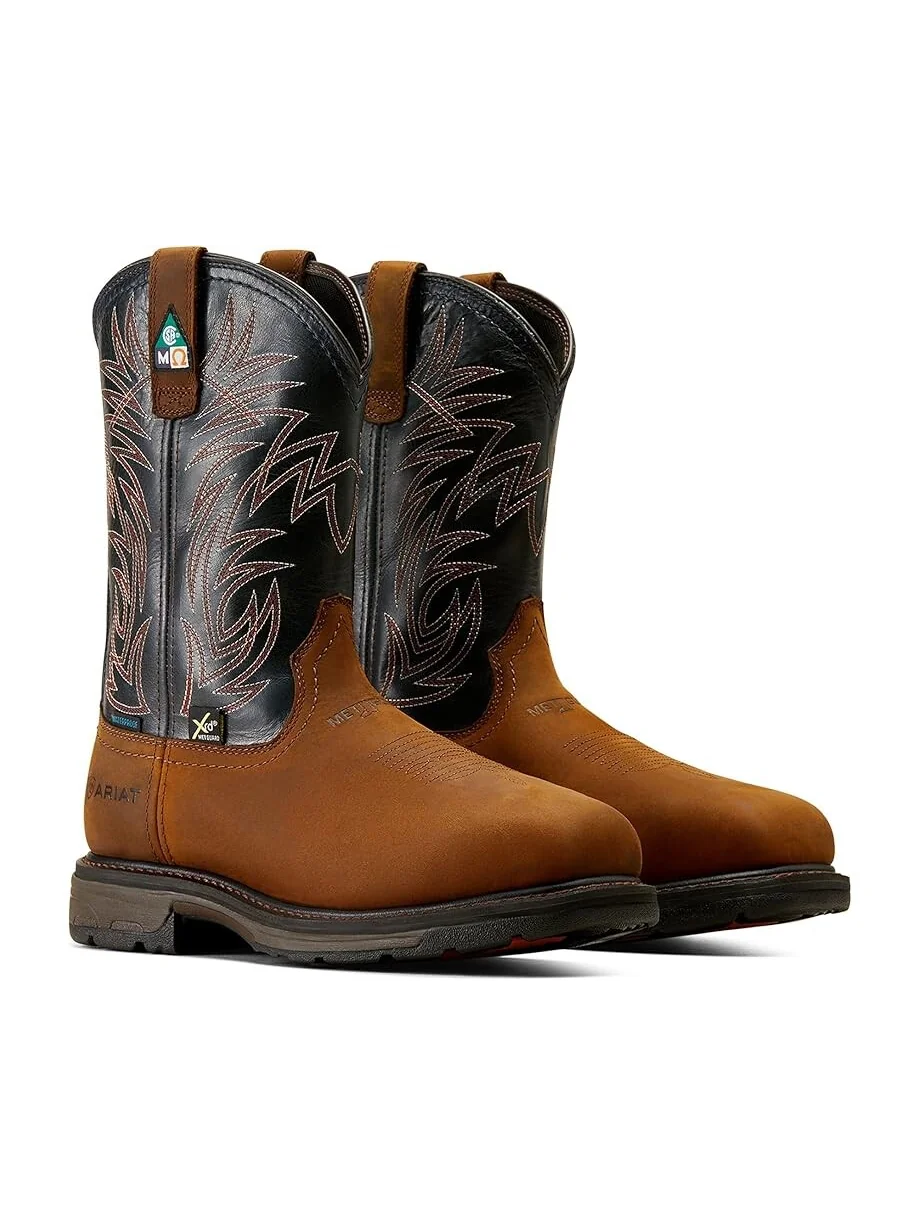 Ботинки Ariat WorkHog MetGuard CSA Waterproof Composite Toe Work Boot — изображение 1 из 4, медный