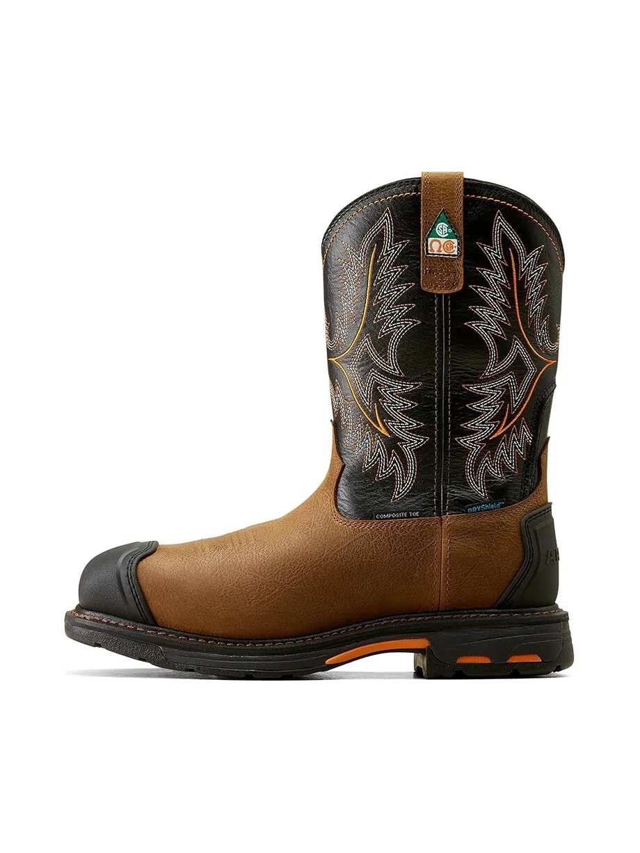 Ботинки Ariat WorkHog CSA XTR Waterproof Composite Toe Work Boot — изображение 4 из 4, коричневый