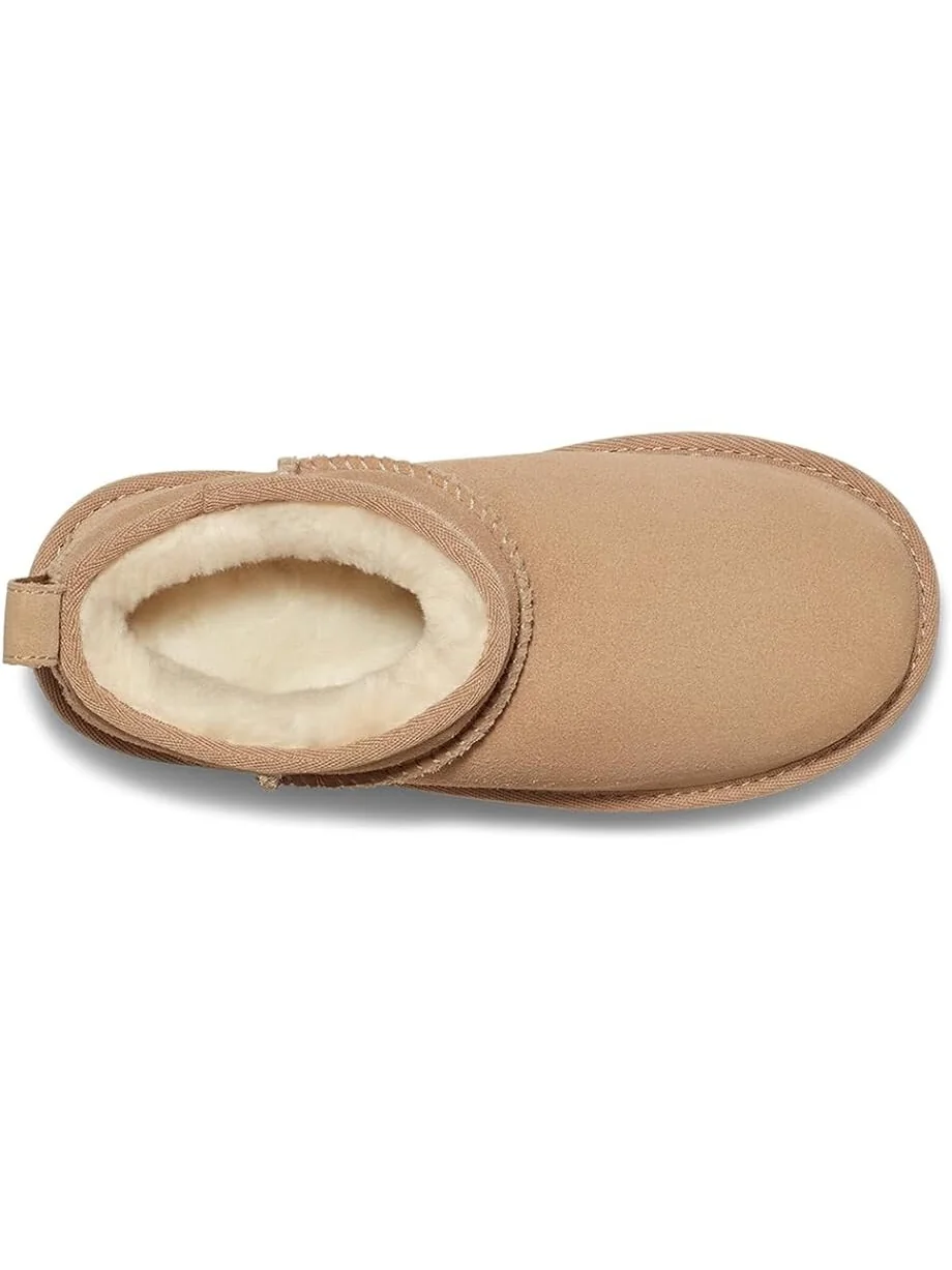 Ботинки UGG Kids Classic Ultra Mini Platform (Little Kid/Big Kid) — изображение 2 из 4, песочный