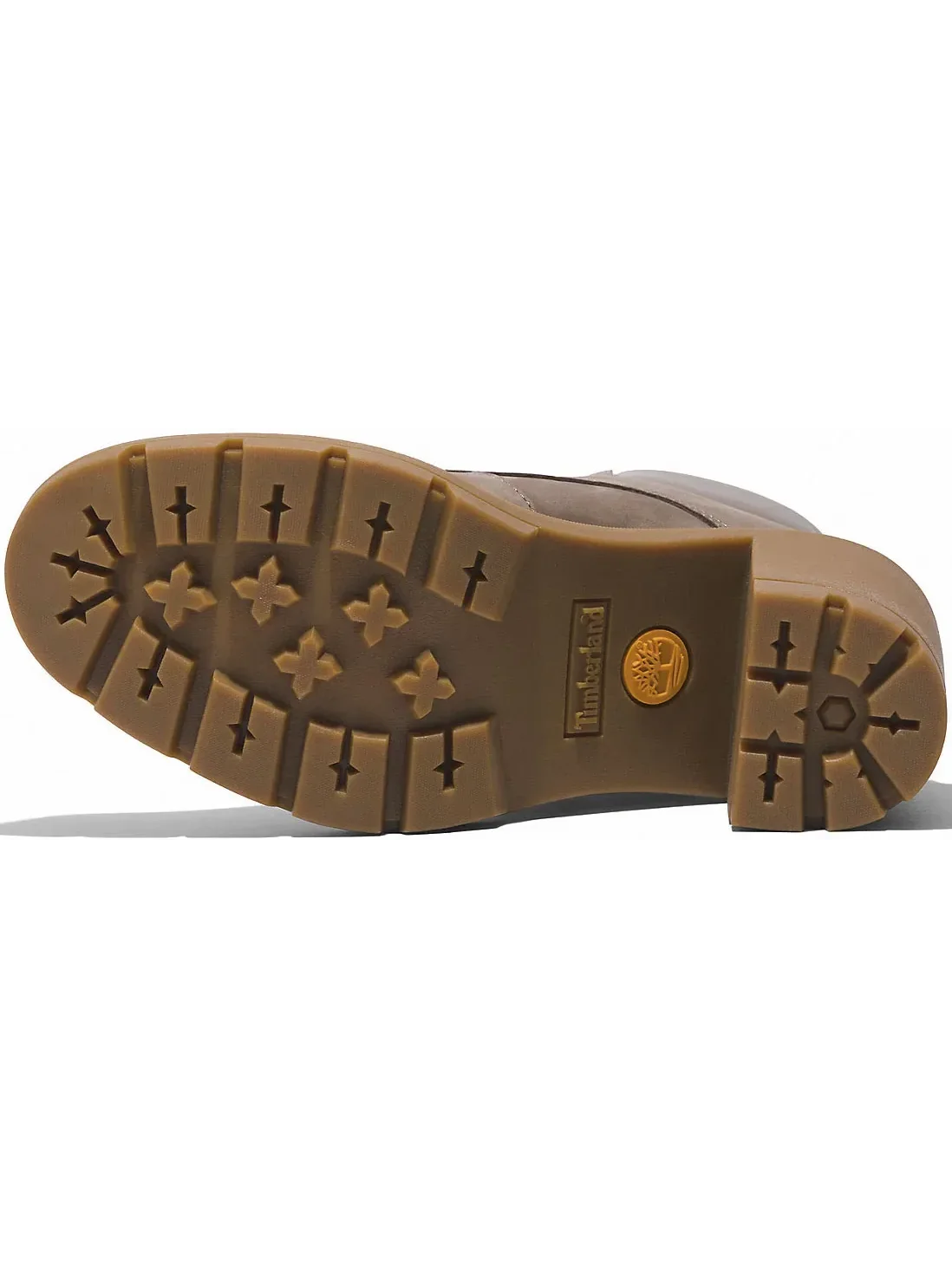 Ботинки Timberland Allington Heights 6" из нубука, с высоким каблуком — изображение 6 из 7, коричневый