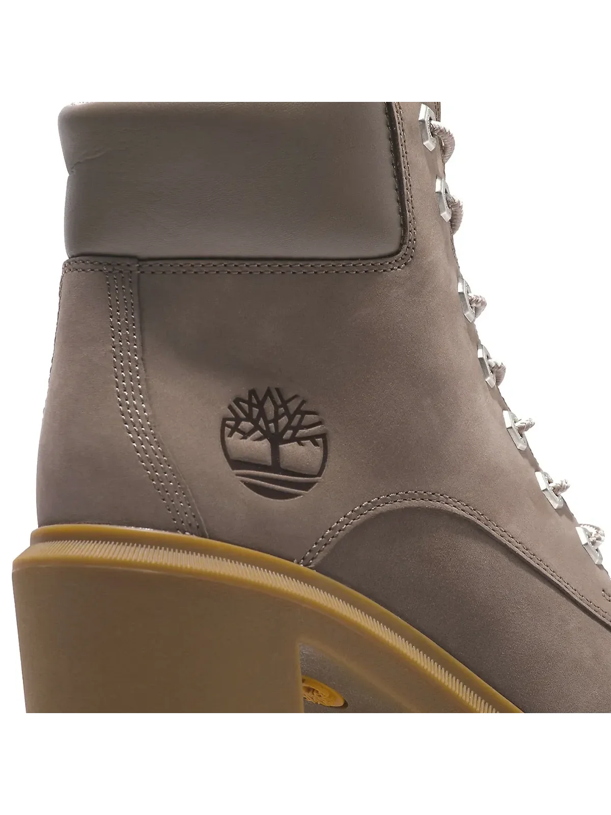 Ботинки Timberland Allington Heights 6" из нубука, с высоким каблуком — изображение 7 из 7, коричневый