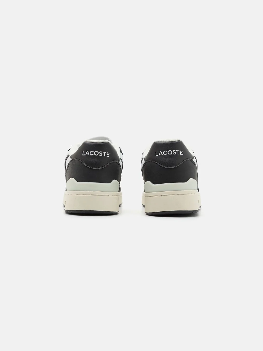 Кроссовки мужские Lacoste T-Clip Set Leather — изображение 3 из 6, белый/черный