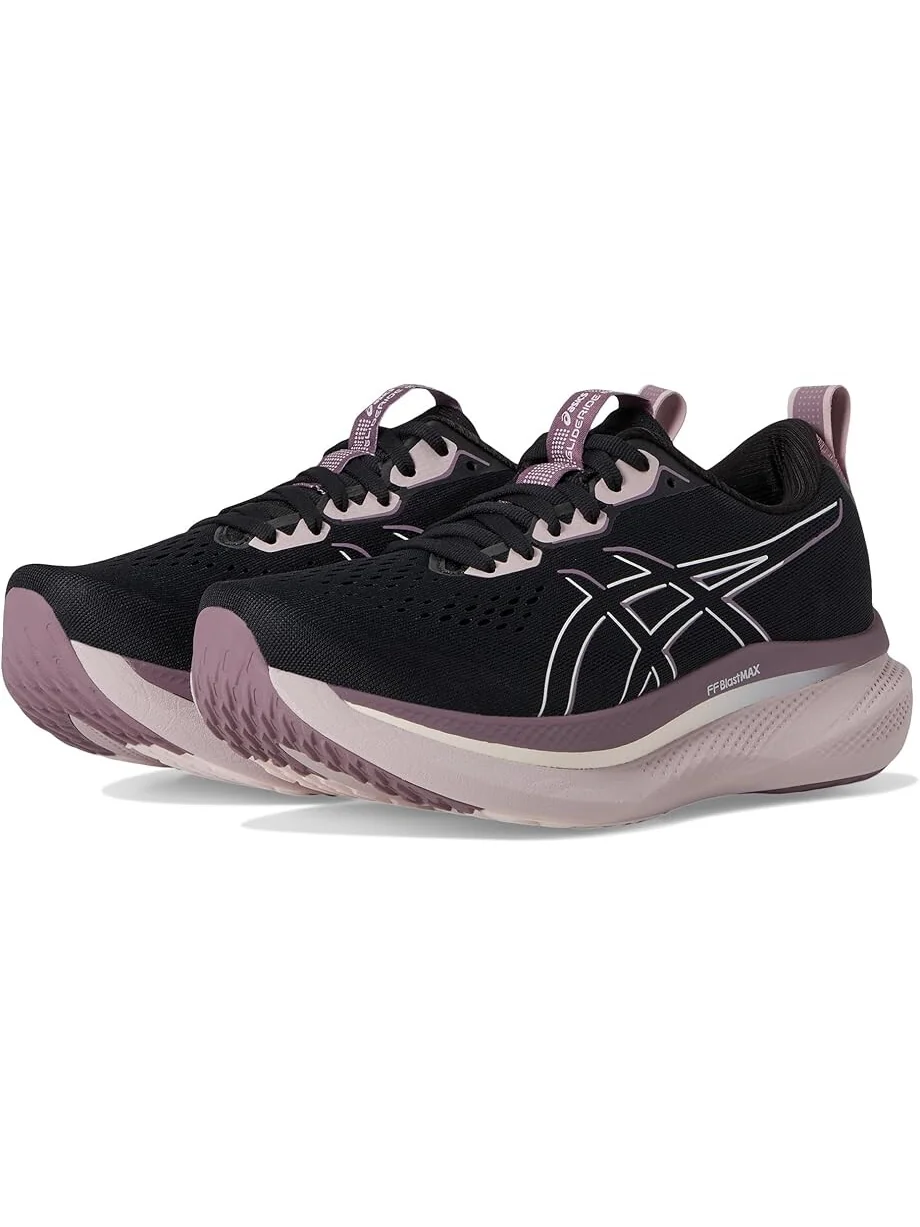 Кроссовки ASICS Glideride Max — изображение 1 из 7, черный/бледный розовый