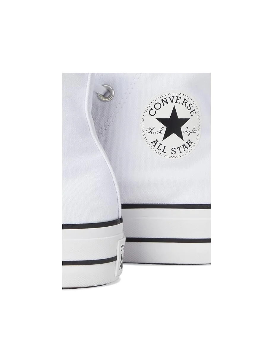 Кроссовки Converse Chuck Taylor All Star High-Top Platform Sneaker — изображение 6 из 7, белый