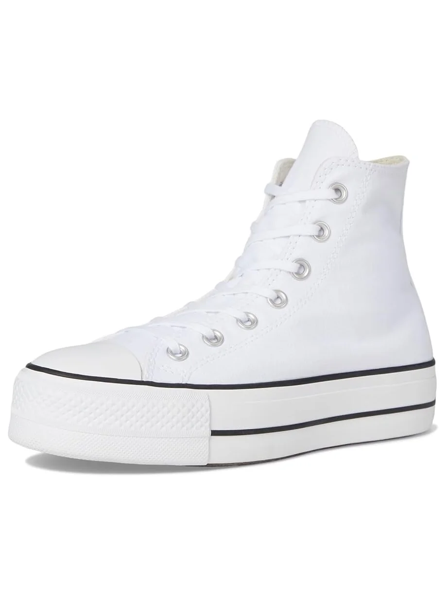 Кроссовки Converse Chuck Taylor All Star High-Top Platform Sneaker — изображение 7 из 7, белый