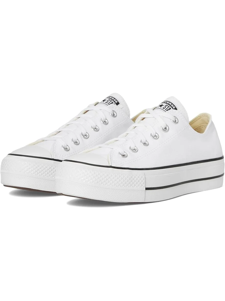 Кроссовки Converse Chuck Taylor All Star Low Top Platform Sneaker — изображение 1 из 7, белый/черный/белый