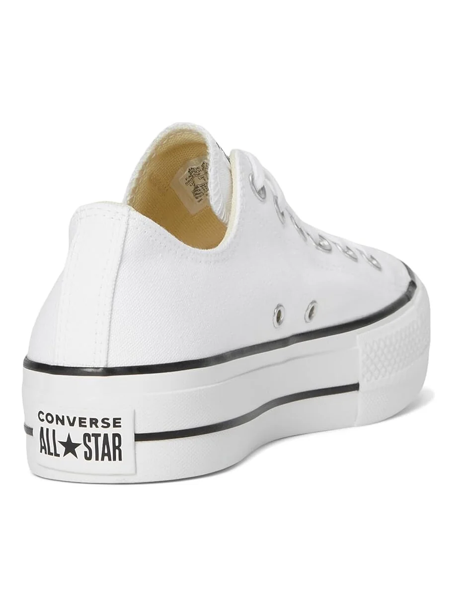 Кроссовки Converse Chuck Taylor All Star Low Top Platform Sneaker — изображение 5 из 7, белый/черный/белый