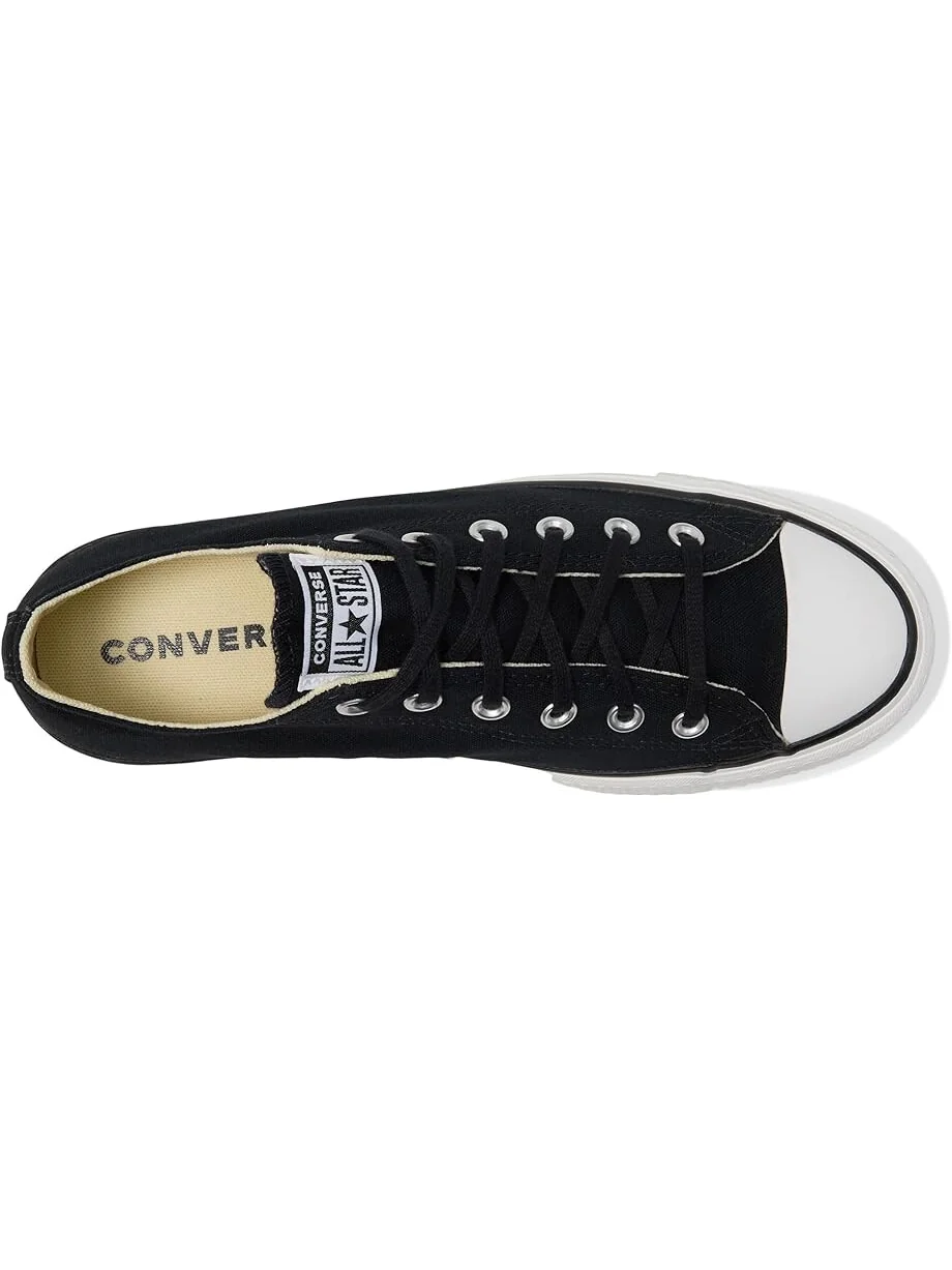 Кроссовки Converse Chuck Taylor All Star Low Top Platform Sneaker — изображение 2 из 6, черный/белый/белый