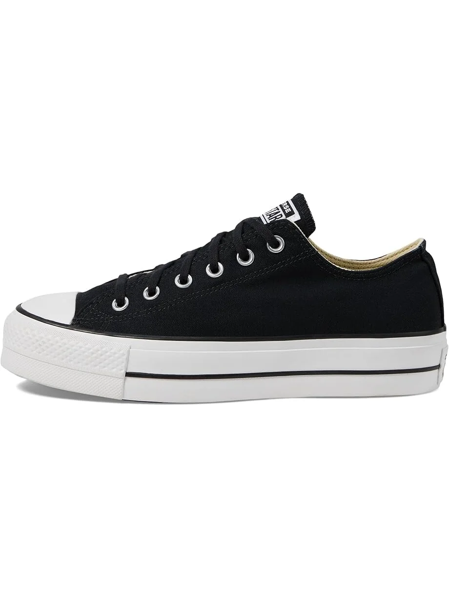 Кроссовки Converse Chuck Taylor All Star Low Top Platform Sneaker — изображение 4 из 6, черный/белый/белый