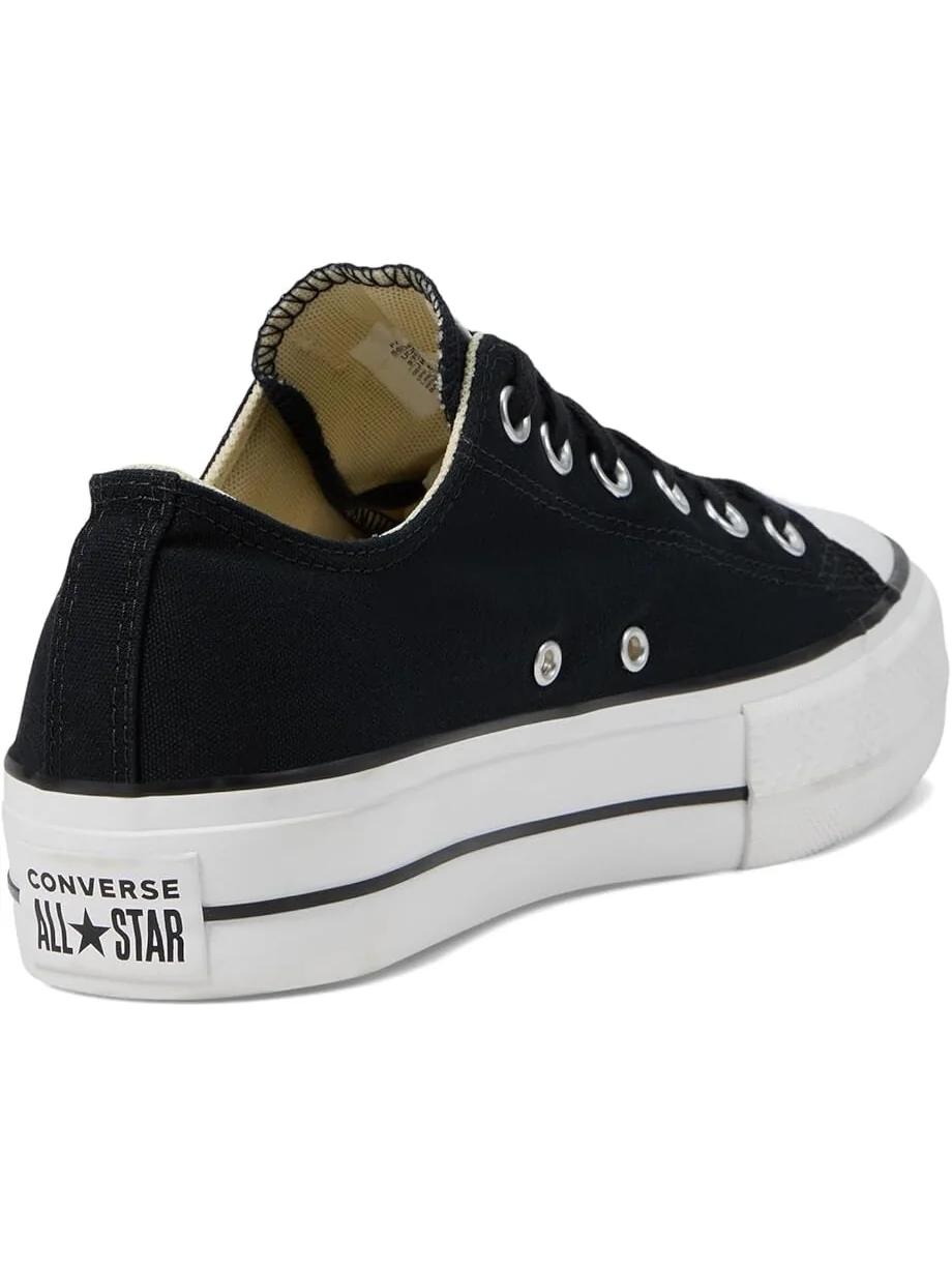 Кроссовки Converse Chuck Taylor All Star Low Top Platform Sneaker — изображение 5 из 6, черный/белый/белый