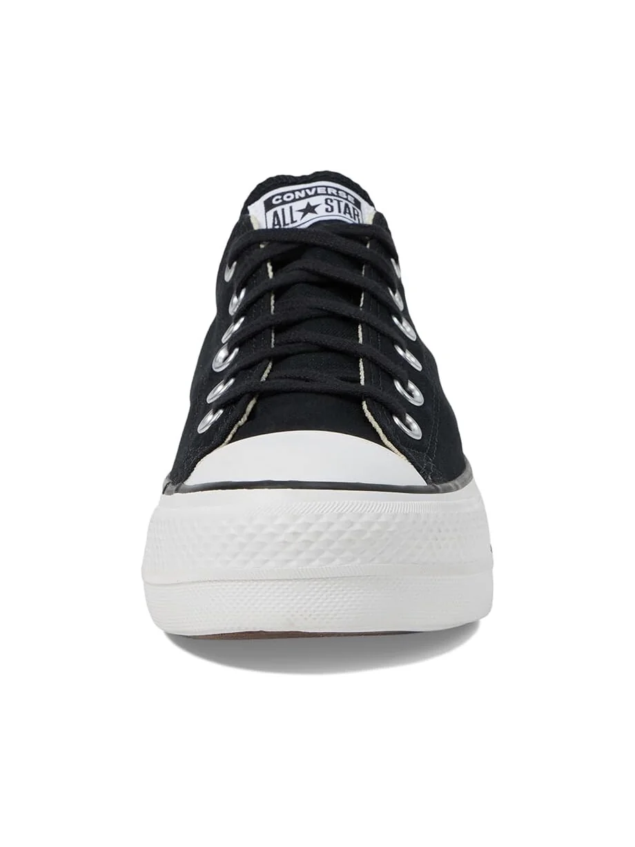 Кроссовки Converse Chuck Taylor All Star Low Top Platform Sneaker — изображение 6 из 6, черный/белый/белый