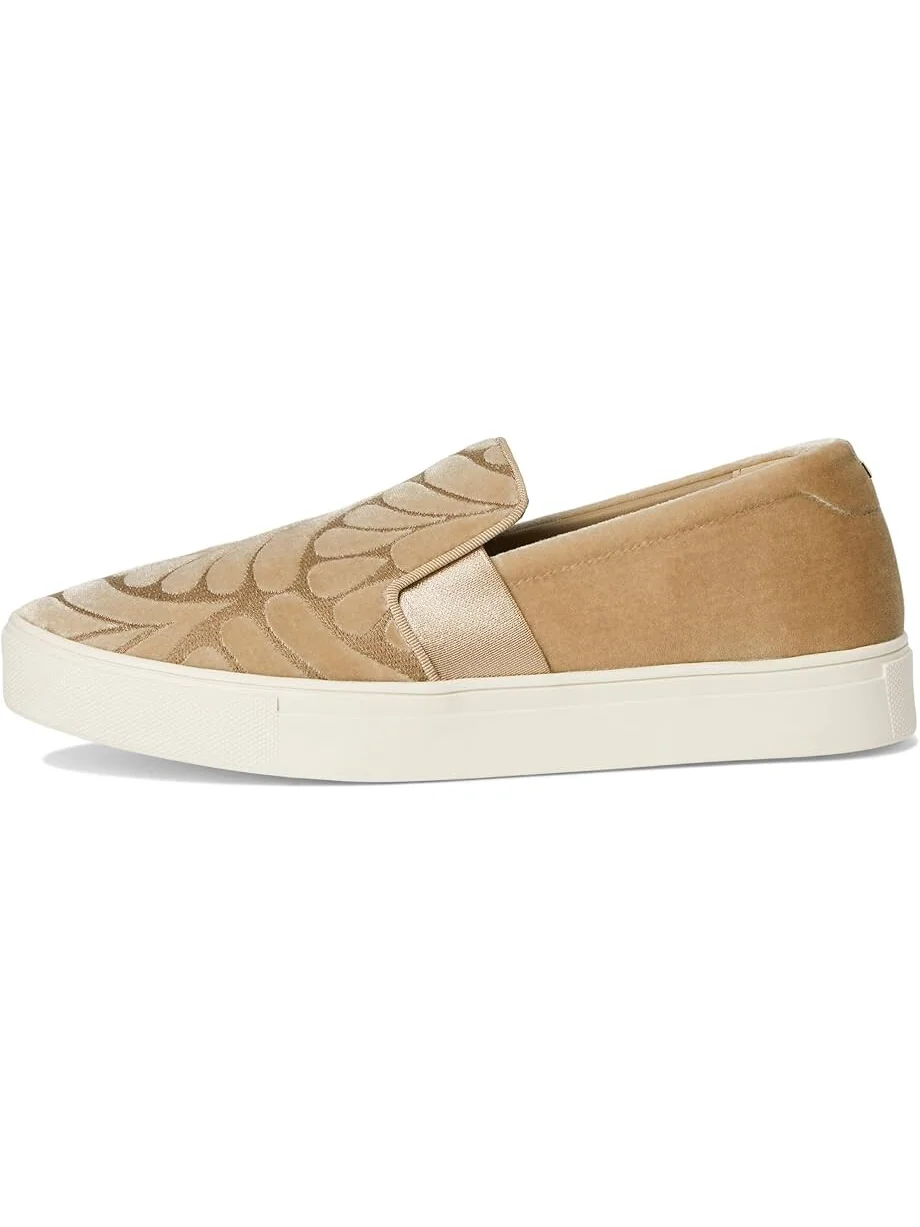 Кроссовки Birdies The Swift Sneaker, цвет Taupe Velvet Embroidery — изображение 4 из 7