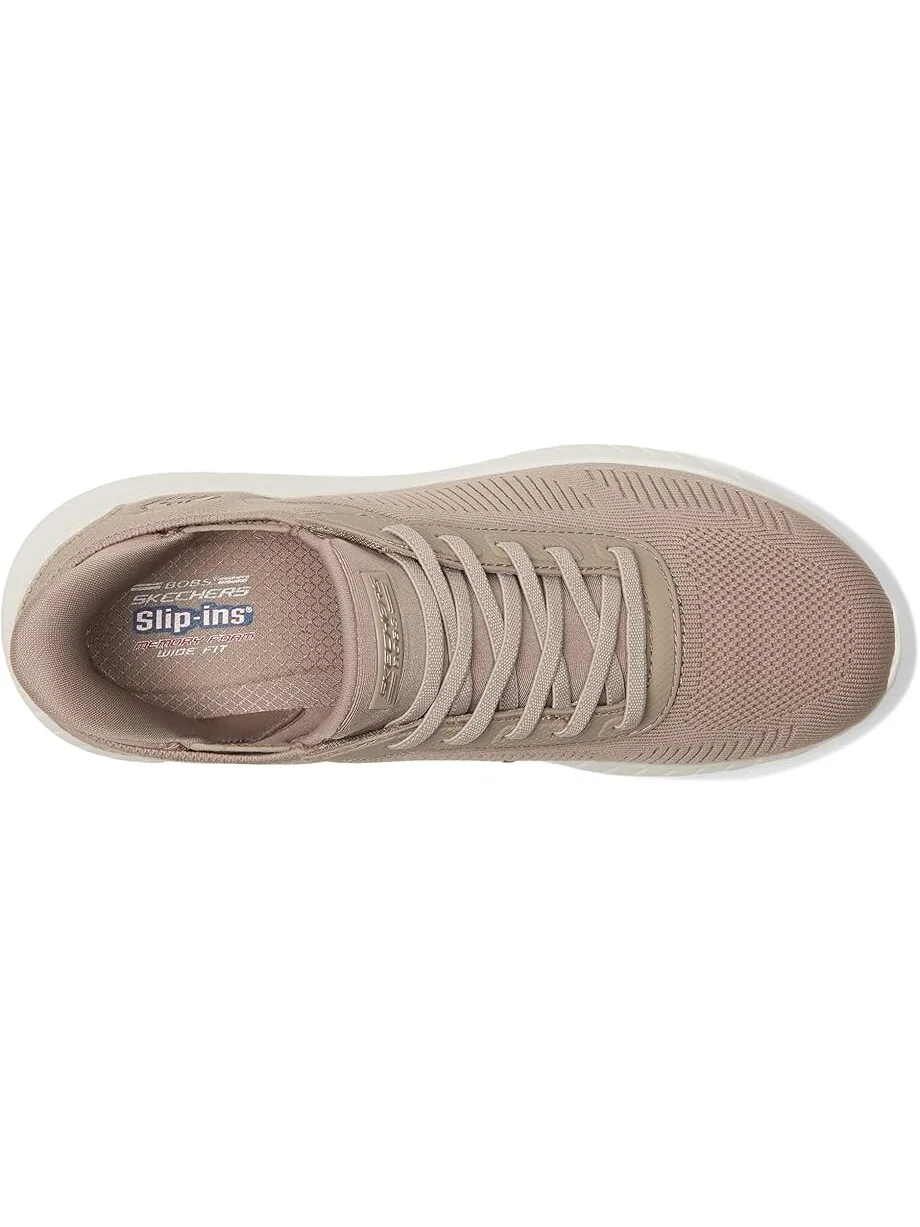 Кроссовки BOBS from SKECHERS Hands-Free Slip-ins - Bobs Sport Chaos - Current Muse — изображение 2 из 7, серо-коричневый