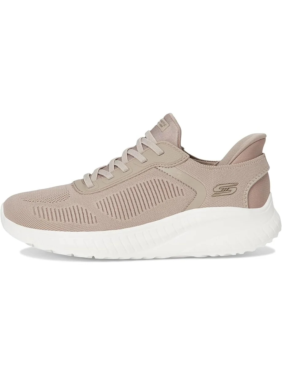 Кроссовки BOBS from SKECHERS Hands-Free Slip-ins - Bobs Sport Chaos - Current Muse — изображение 4 из 7, серо-коричневый