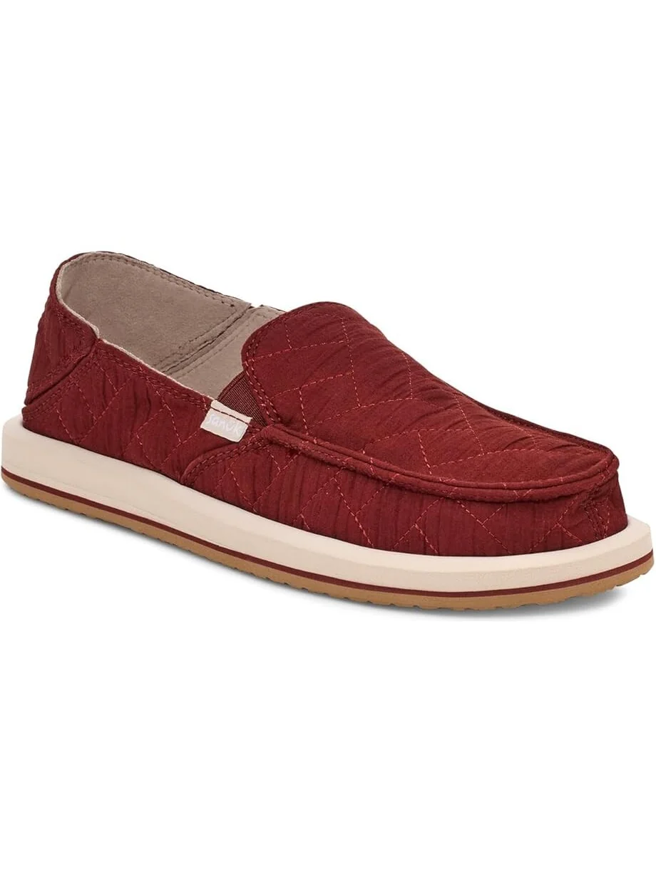 Кроссовки Sanuk Donna Quilted — коричневый
