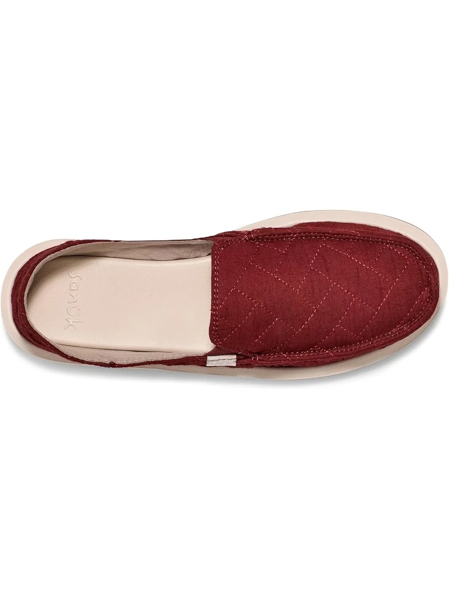 Кроссовки Sanuk Donna Quilted — изображение 2 из 6, кирпичный
