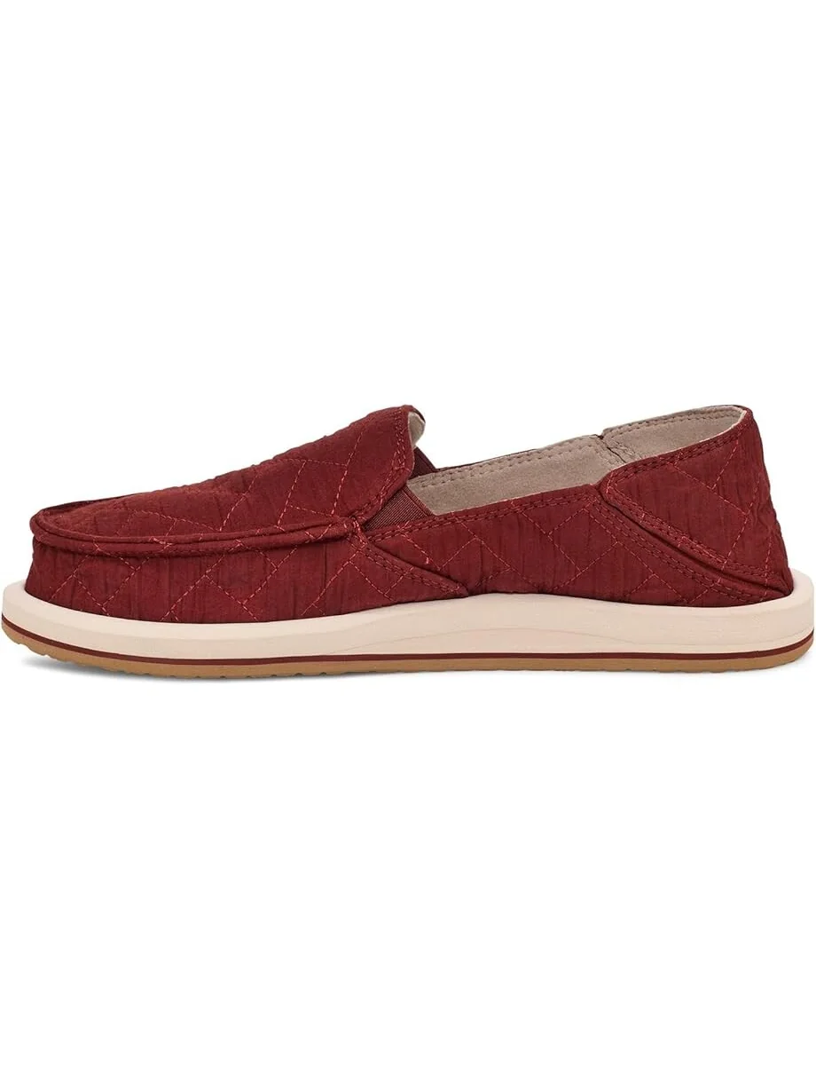 Кроссовки Sanuk Donna Quilted — изображение 4 из 6, кирпичный