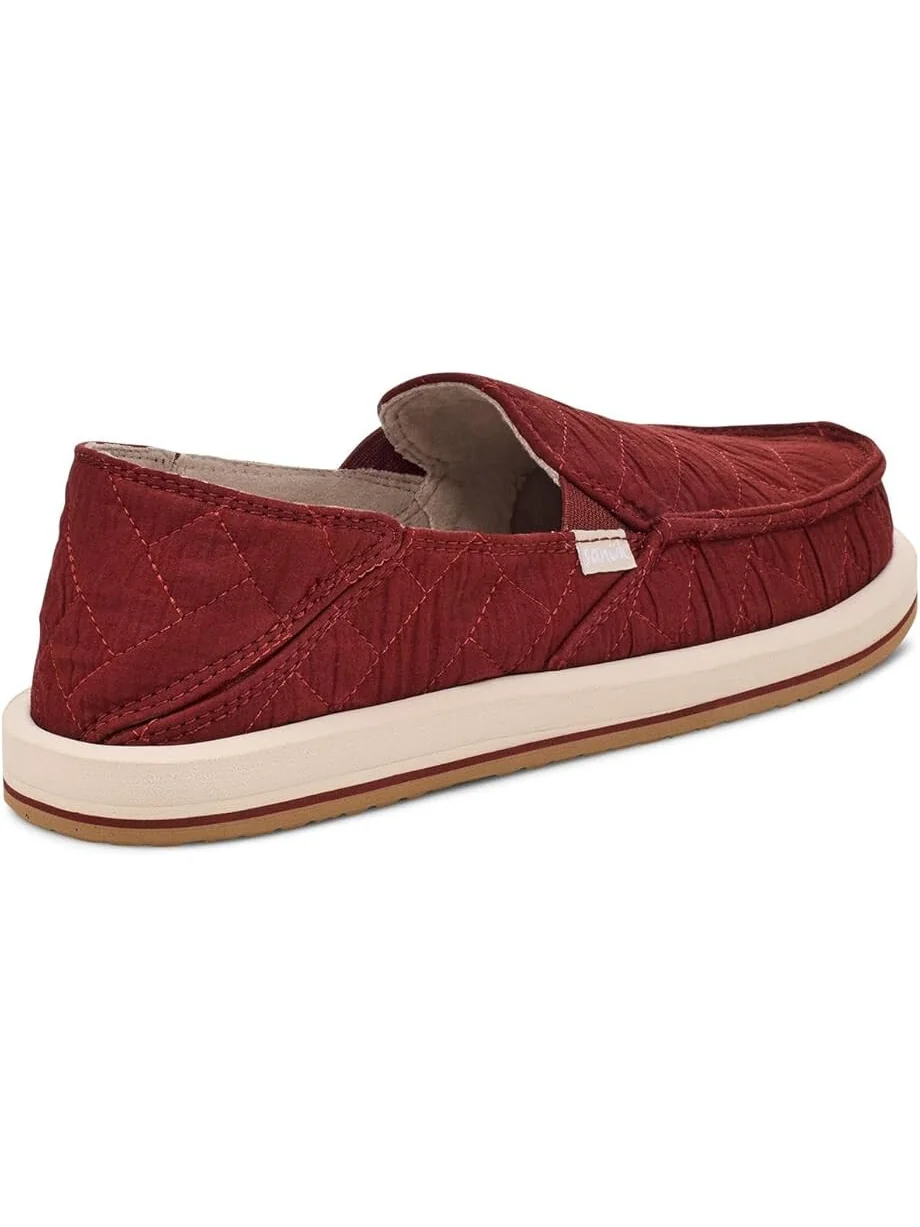 Кроссовки Sanuk Donna Quilted — изображение 5 из 6, кирпичный