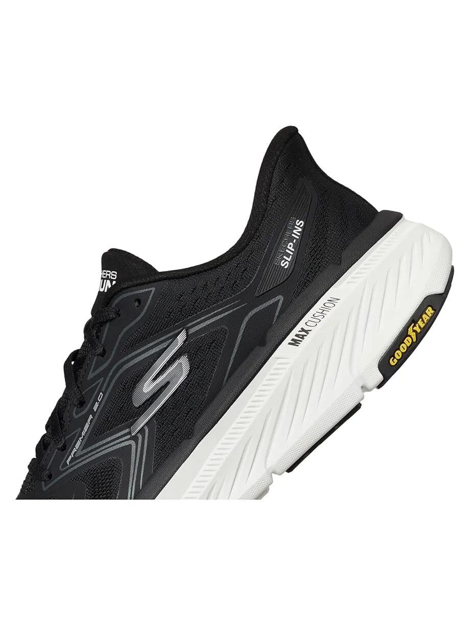 Кроссовки SKECHERS Max Cushioning Premier 2.0 Overland Hands Free Slip-Ins — изображение 6 из 7, черный/белый
