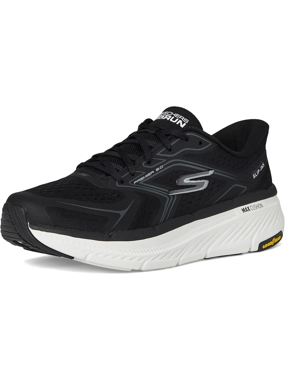 Кроссовки SKECHERS Max Cushioning Premier 2.0 Overland Hands Free Slip-Ins — изображение 7 из 7, черный/белый