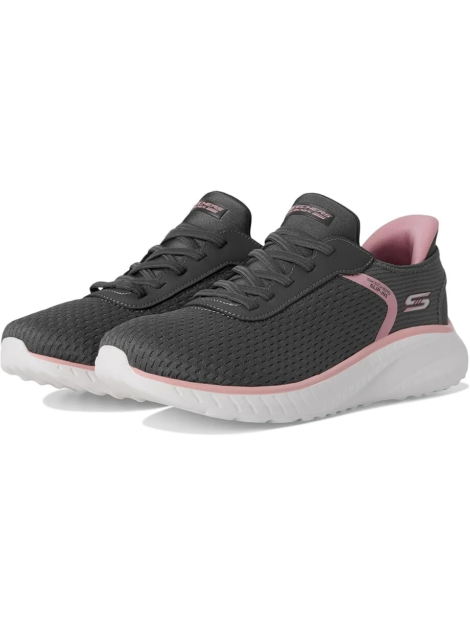 Кроссовки BOBS from SKECHERS Hands Free Slip-Ins Bobs Squad Chaos - Stroke of Luck — серый