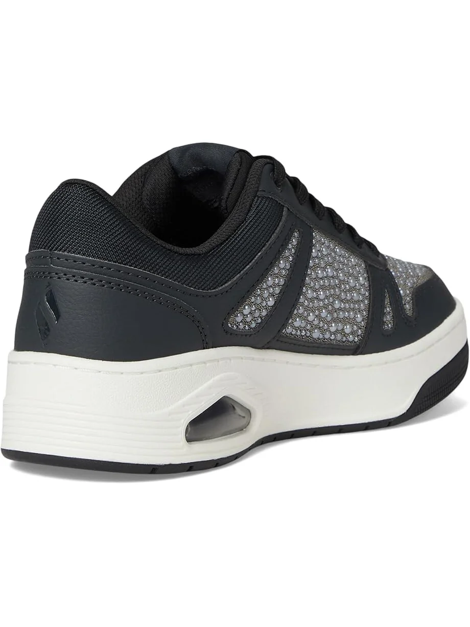 Кроссовки SKECHERS Uno Court - Opulent Pearls — изображение 5 из 7, черный