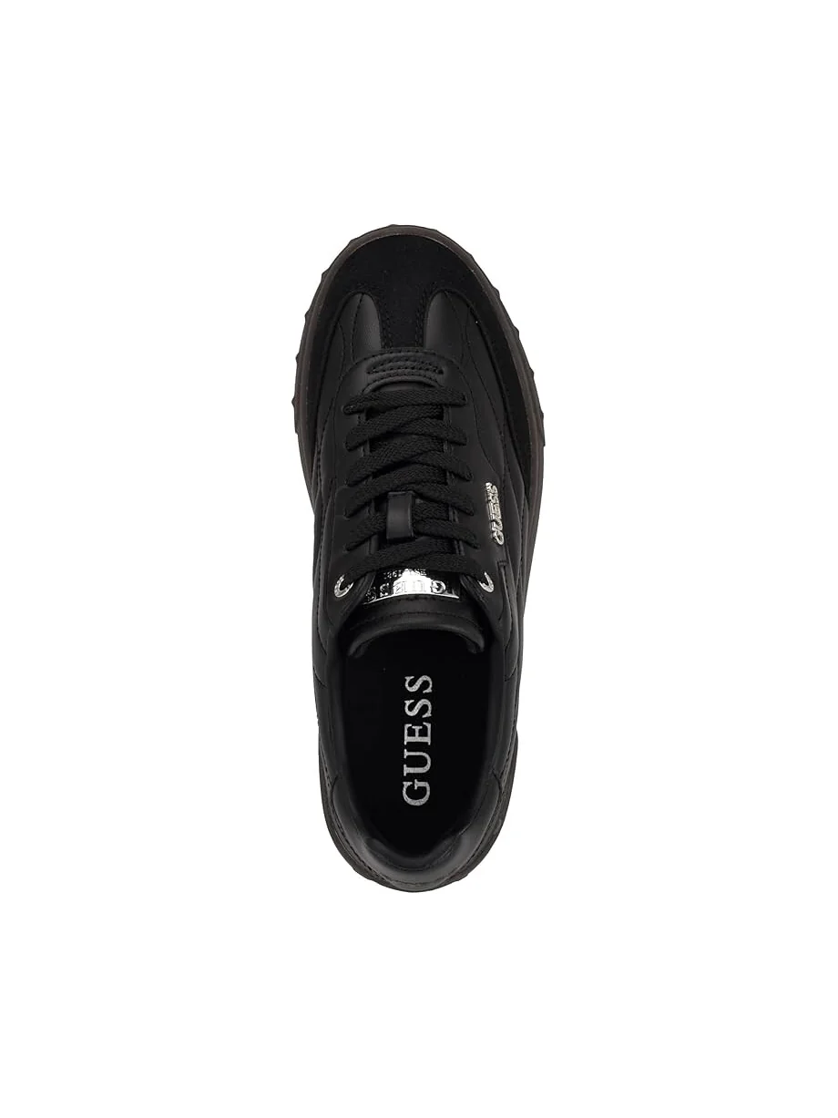 Кроссовки GUESS Iquilt — изображение 2 из 6, черный мульти
