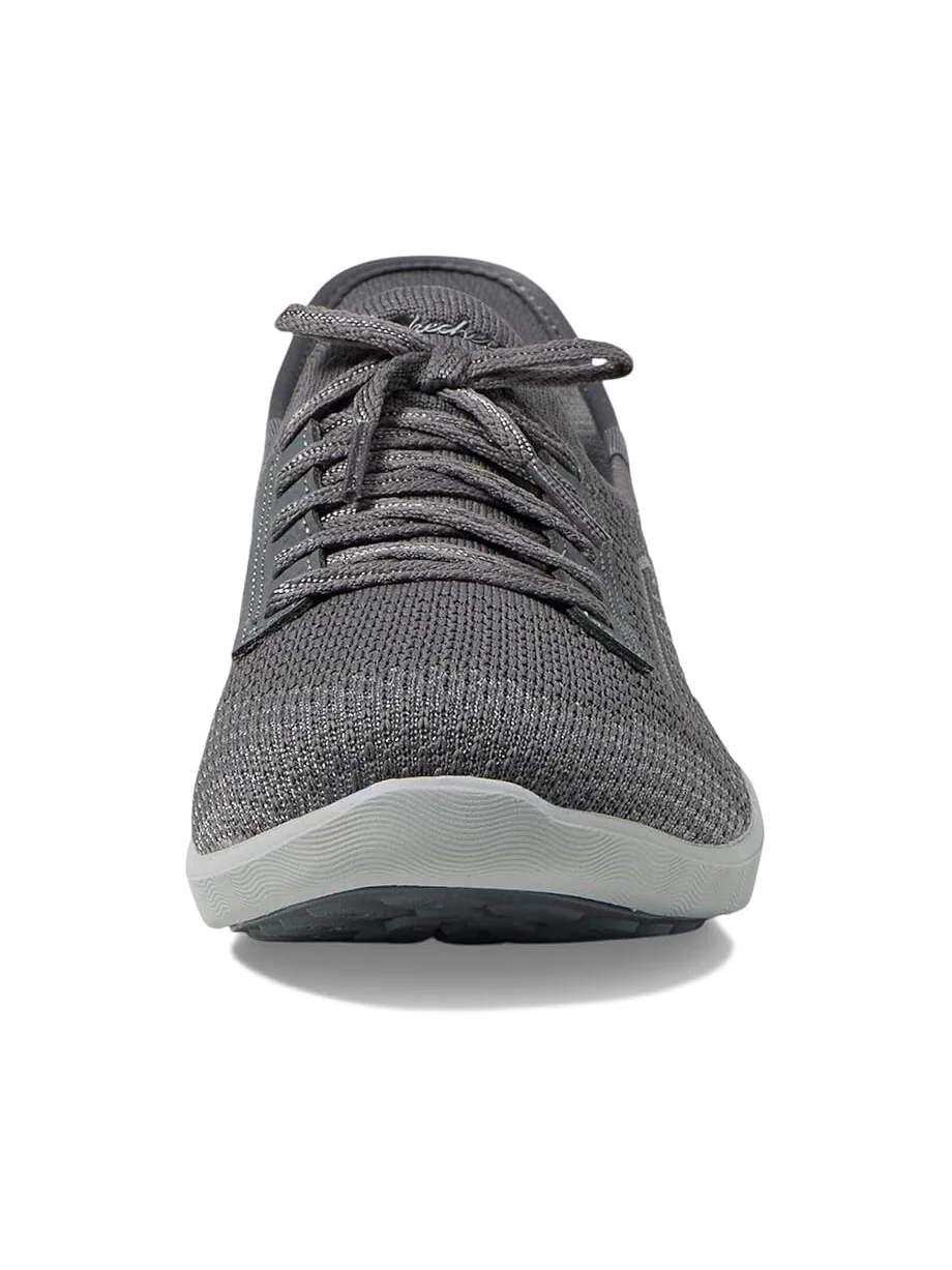 Кроссовки SKECHERS Newbury St - Our Time Hands Free Slip-Ins — изображение 6 из 6, угольный