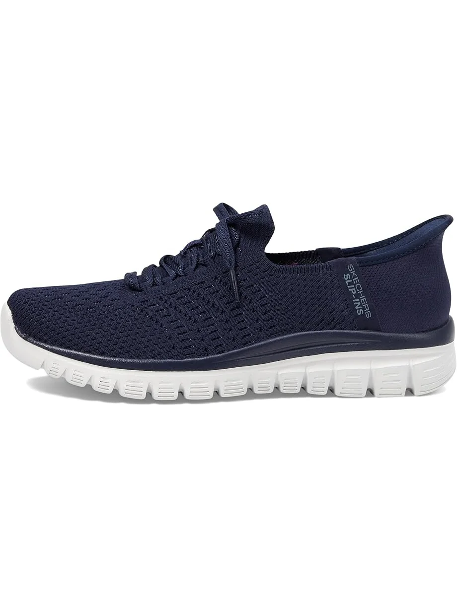 Кроссовки SKECHERS Graceful - First Blush Hands Free Slip-Ins — изображение 4 из 6, темно-синий