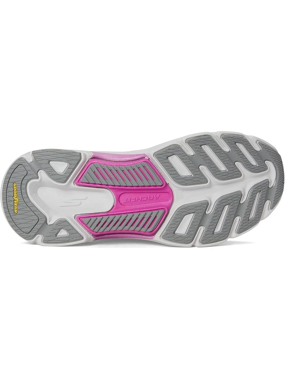 Кроссовки SKECHERS Max Cushioning Arch Fit 2.0 Cambridge Hands Free Slip-Ins — изображение 3 из 7, серый/розовый