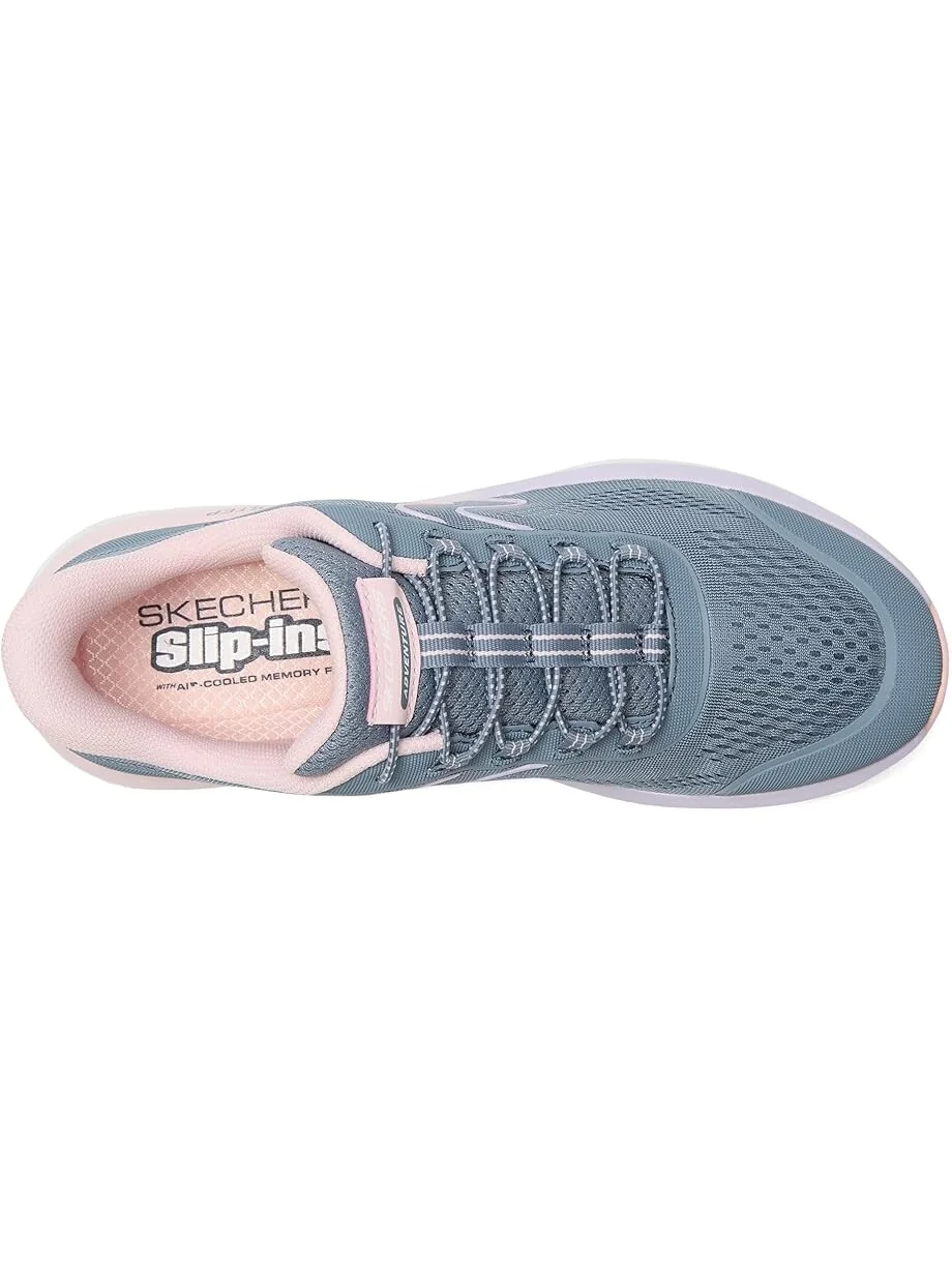 Кроссовки SKECHERS Glide Step Sole Hands Free Slip-Ins — изображение 2 из 7, тауп