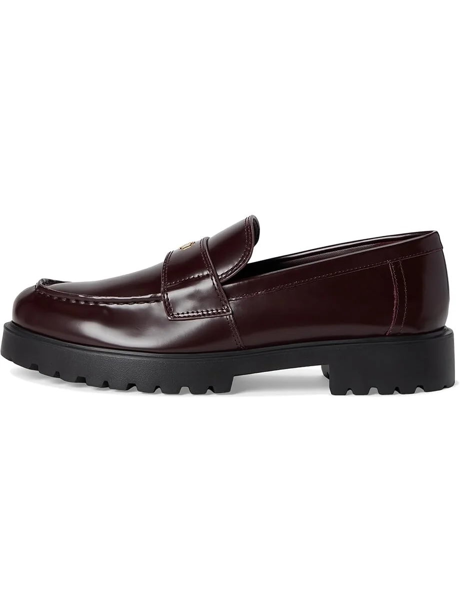 Лоферы Tory Burch Classic Lug Loafers — изображение 4 из 7, сливавый