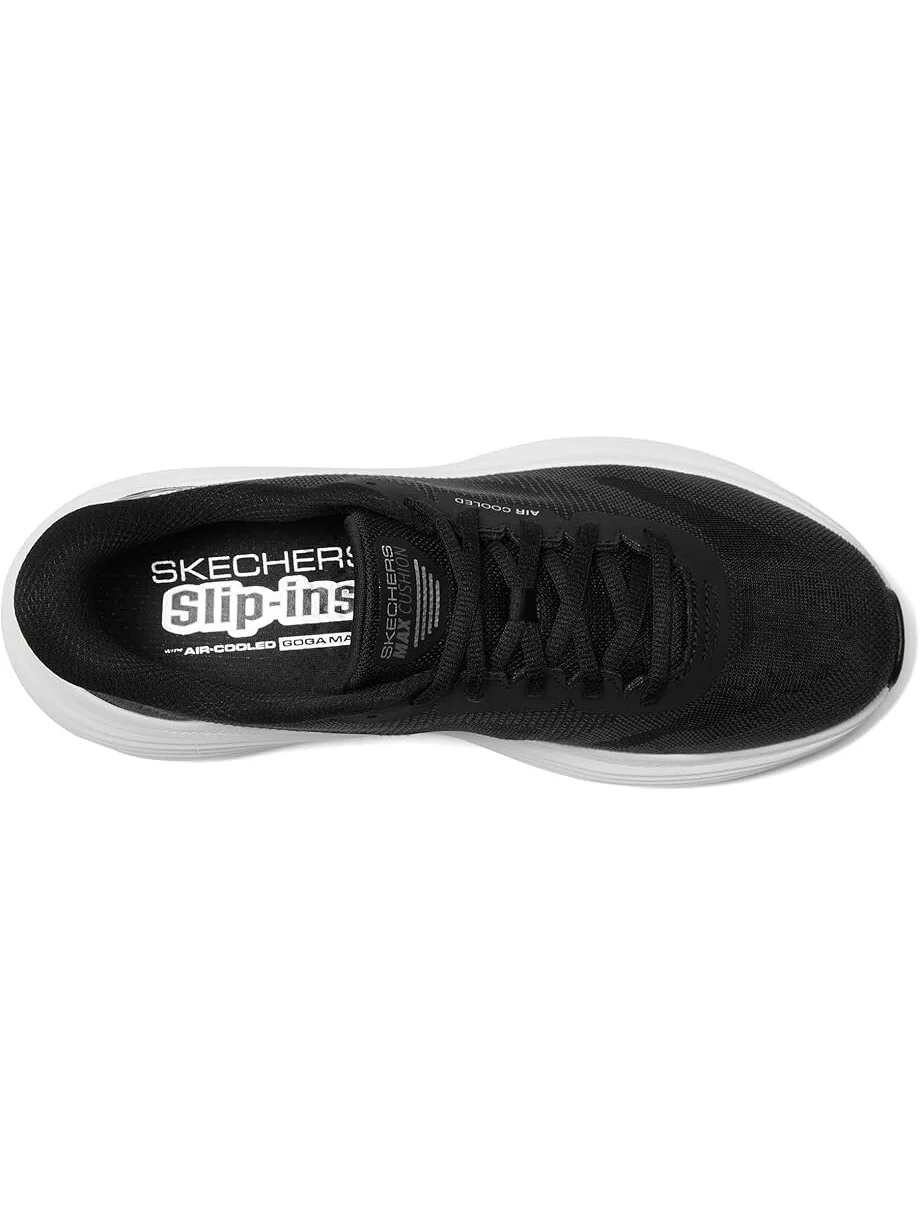 Кроссовки SKECHERS Max Cushioning Endeavour Hallandale Hands Free Slip-Ins — изображение 2 из 7, черный/белый