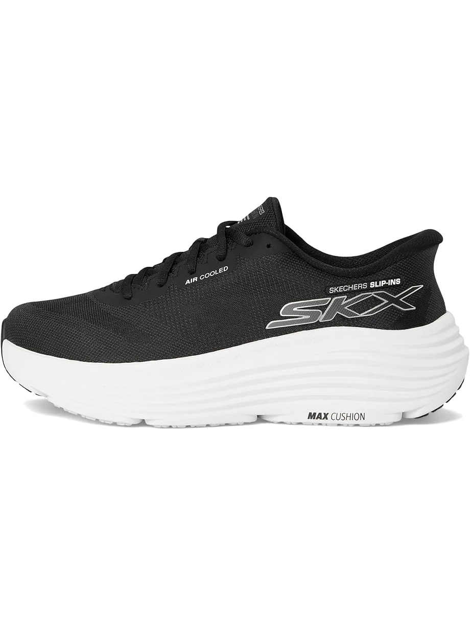 Кроссовки SKECHERS Max Cushioning Endeavour Hallandale Hands Free Slip-Ins — изображение 4 из 7, черный/белый