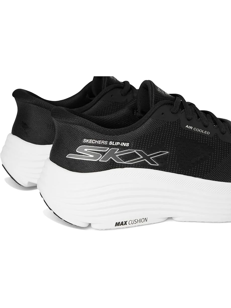 Кроссовки SKECHERS Max Cushioning Endeavour Hallandale Hands Free Slip-Ins — изображение 6 из 7, черный/белый
