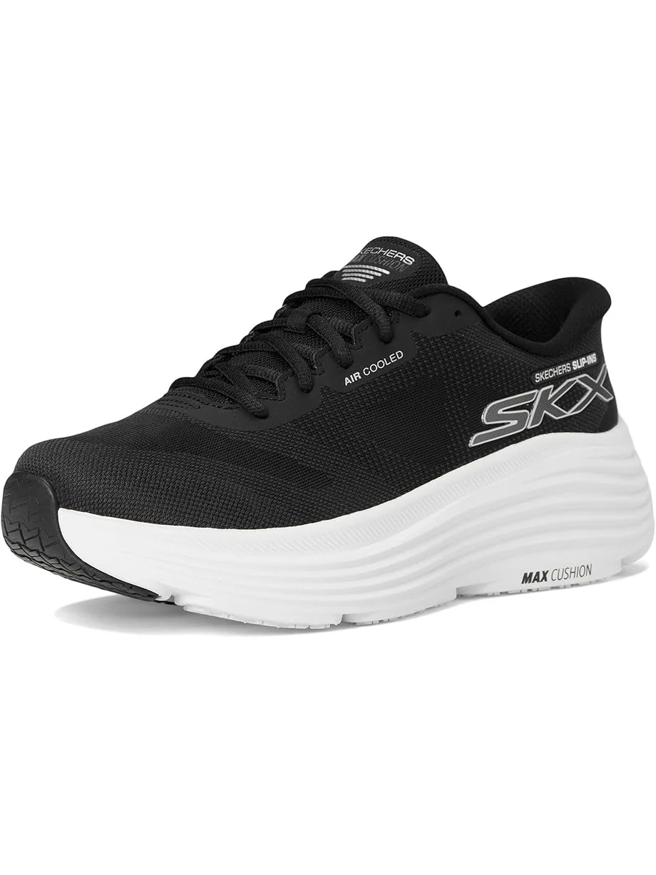 Кроссовки SKECHERS Max Cushioning Endeavour Hallandale Hands Free Slip-Ins — изображение 7 из 7, черный/белый