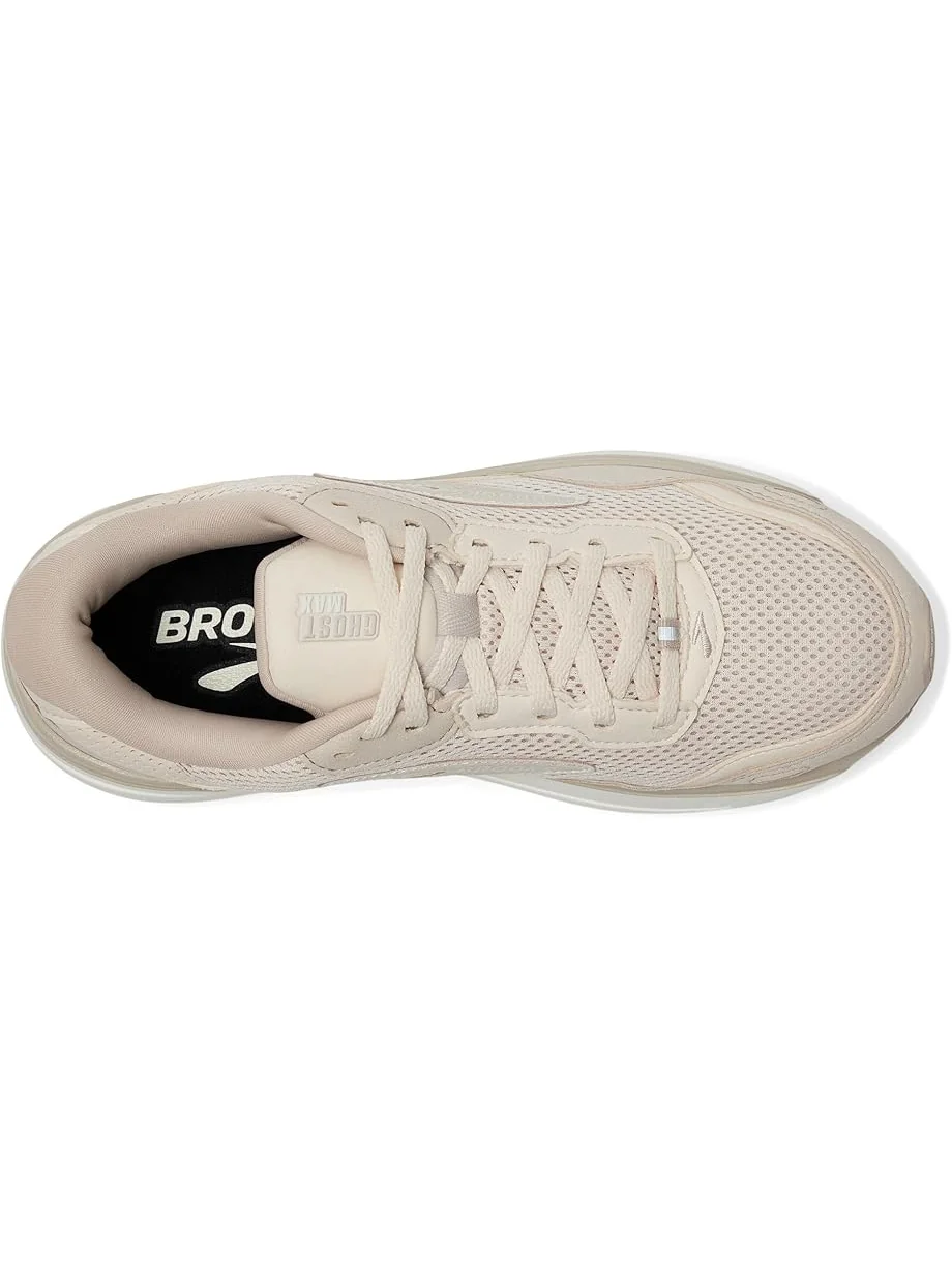 Кроссовки Brooks Ghost Max Suede — изображение 2 из 7, бежевый