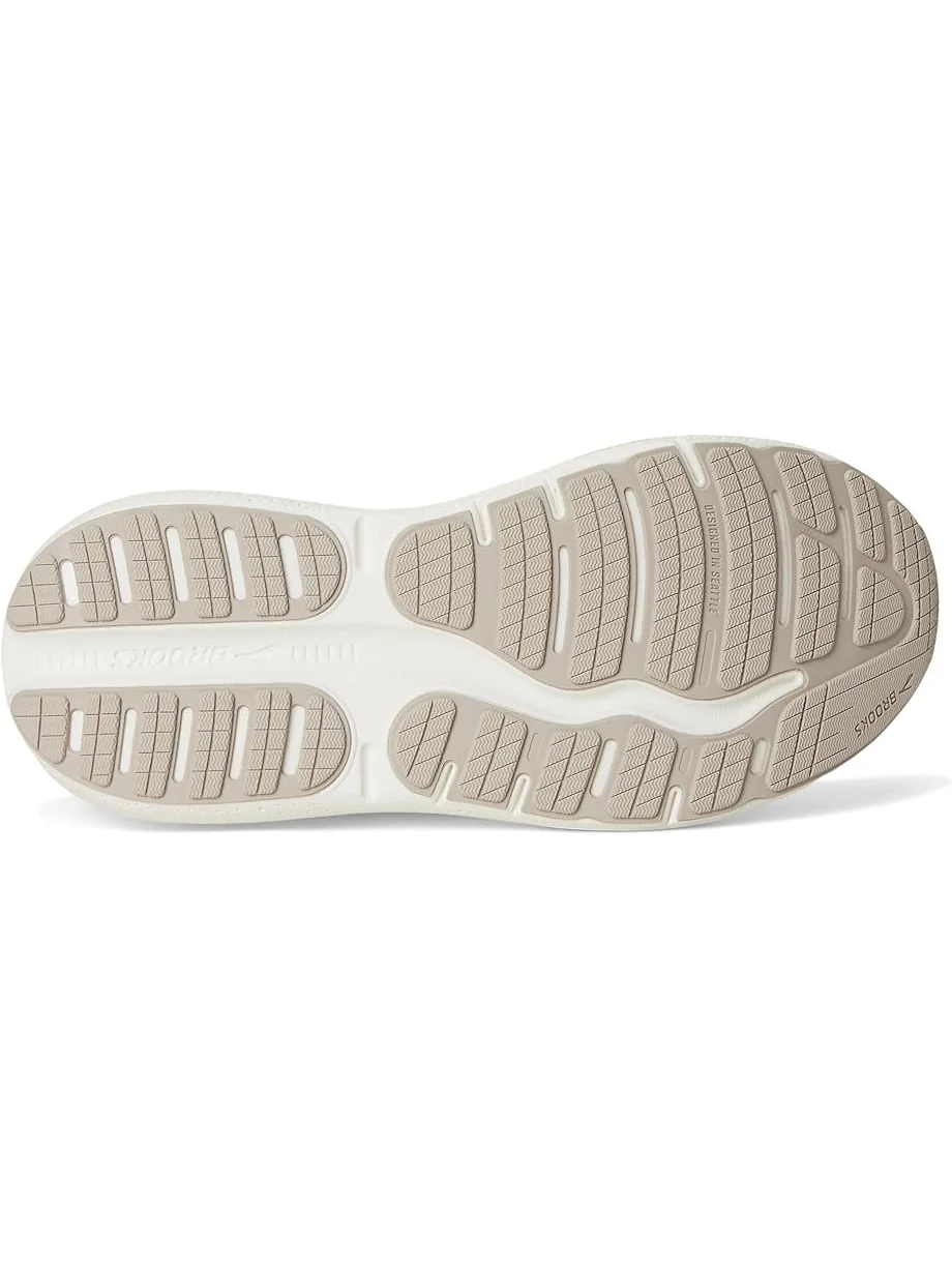 Кроссовки Brooks Ghost Max Suede — изображение 3 из 7, бежевый