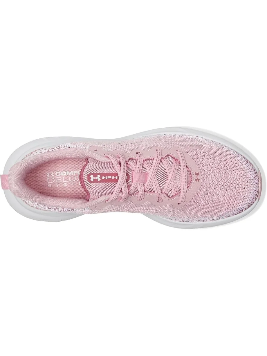 Кроссовки Under Armour Infinite — изображение 2 из 6, розовый/розовый/белый