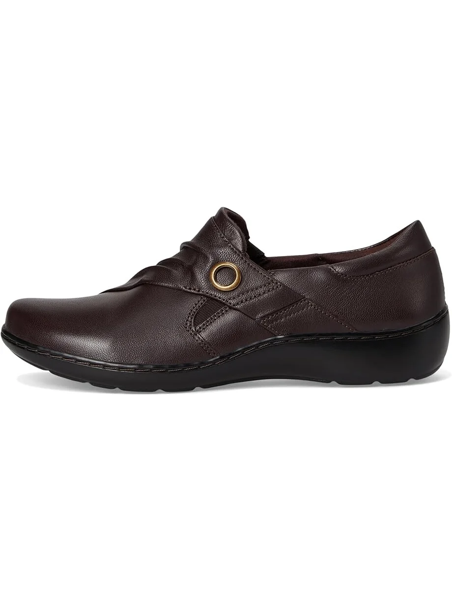 Лоферы Clarks Cora Aubrie — изображение 4 из 7, темно-коричневый