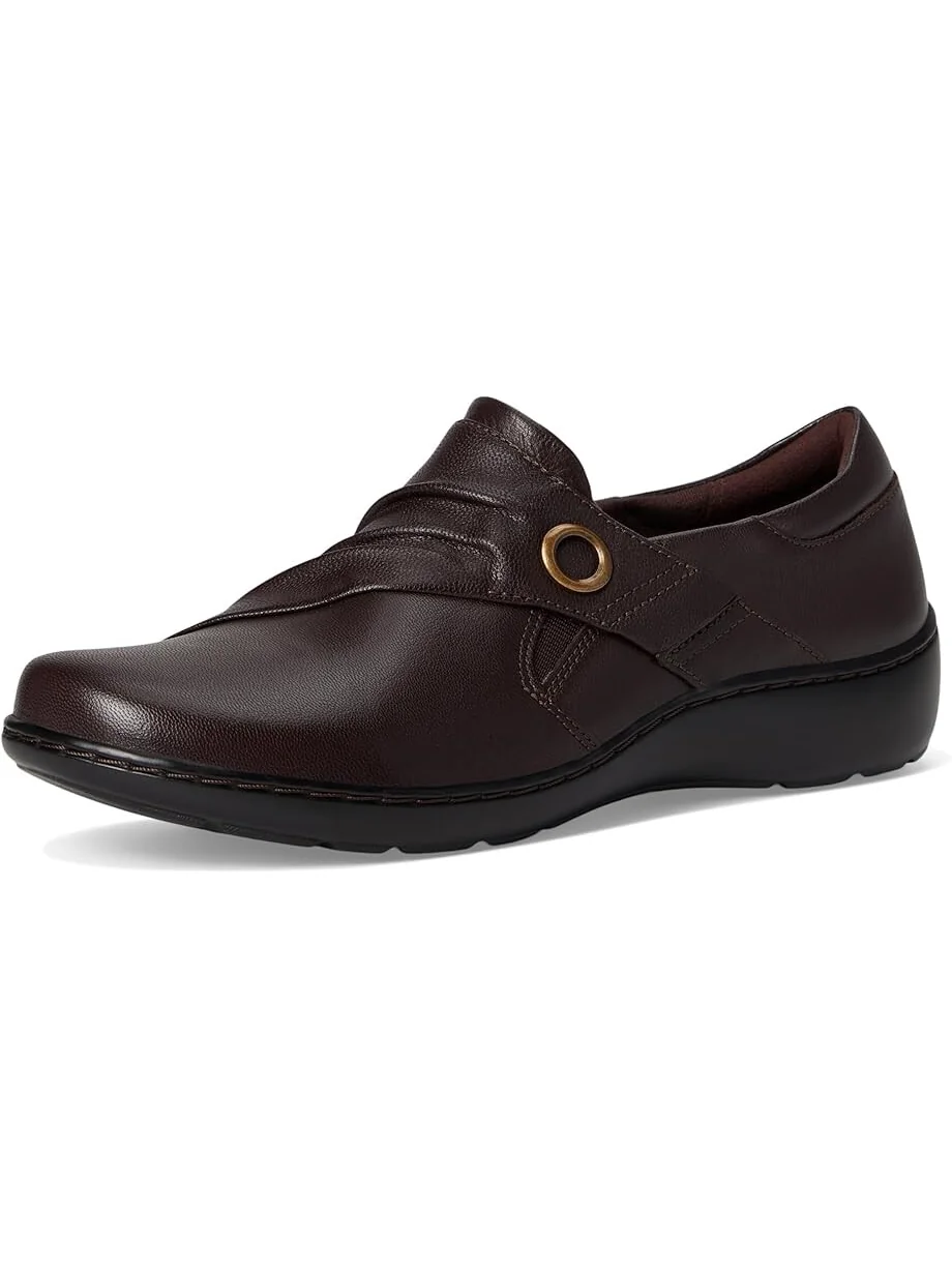 Лоферы Clarks Cora Aubrie — изображение 7 из 7, темно-коричневый