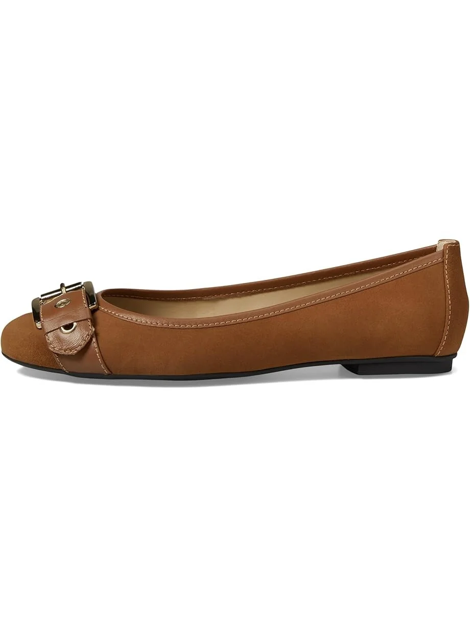 Туфли на плоской подошве French Sole Ditto — изображение 4 из 5, коньячный