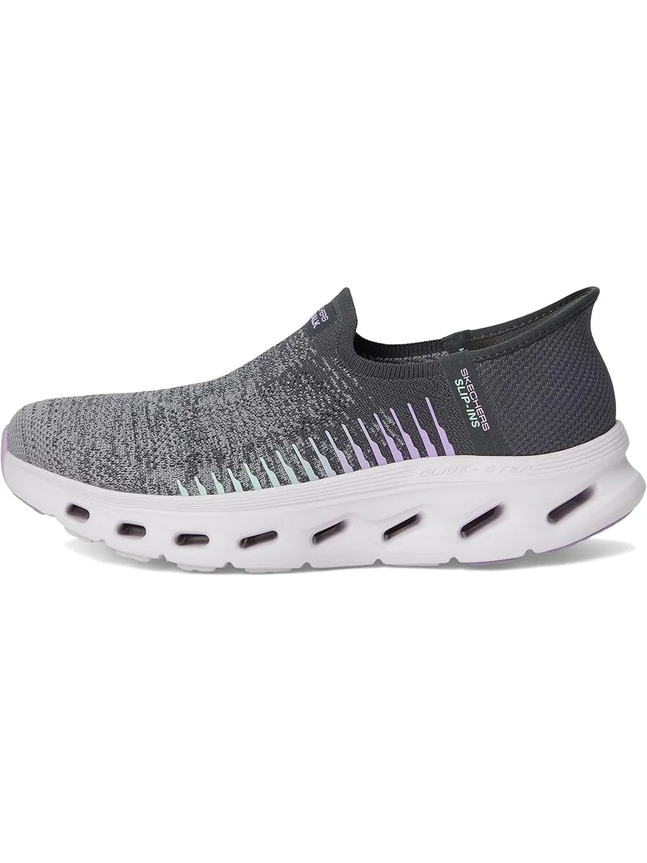 Кроссовки SKECHERS Performance Go Walk Glide Step 2.0 Venus Hands Free Slip-Ins — изображение 4 из 7, темно-серый