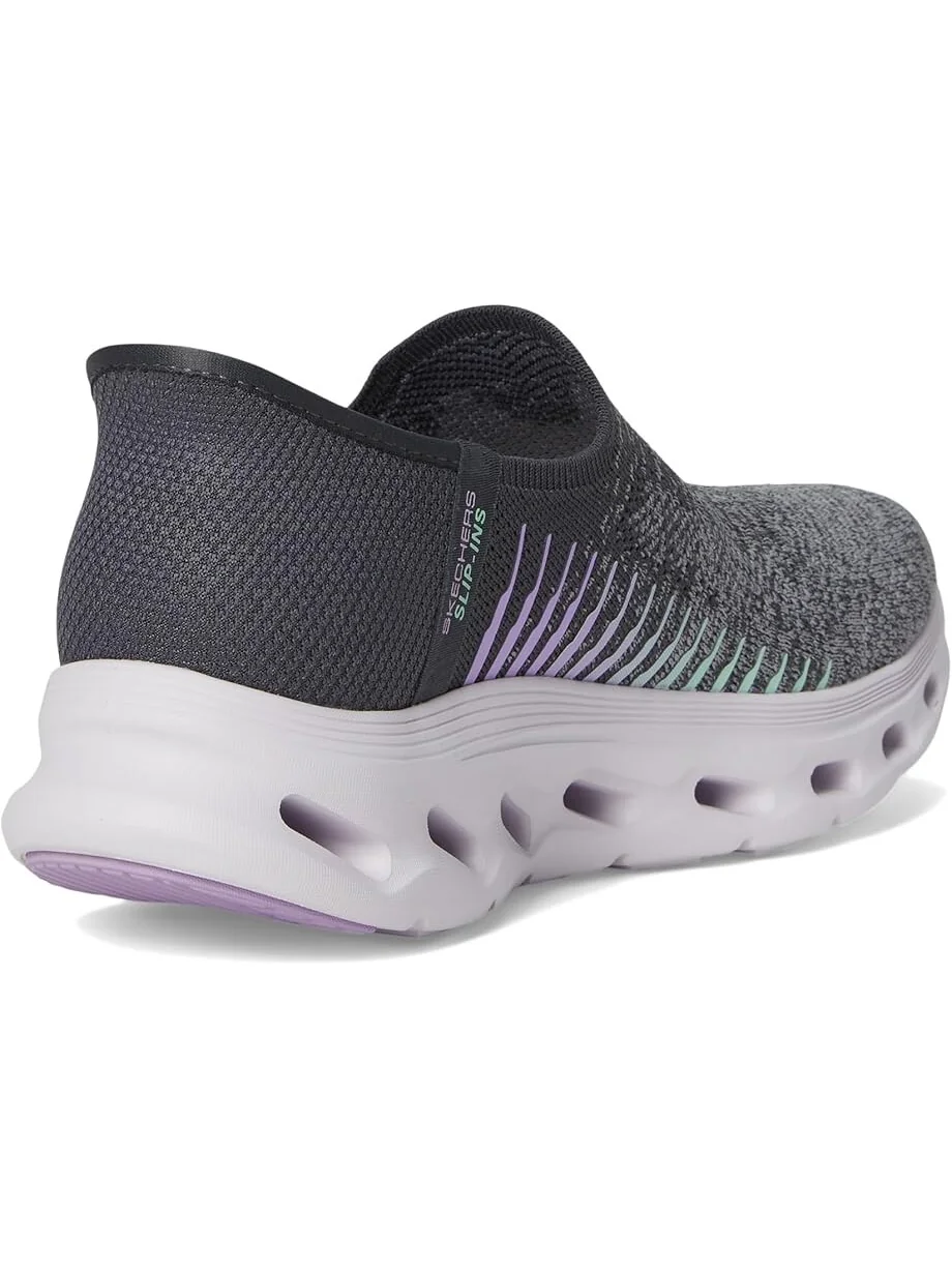 Кроссовки SKECHERS Performance Go Walk Glide Step 2.0 Venus Hands Free Slip-Ins — изображение 5 из 7, темно-серый
