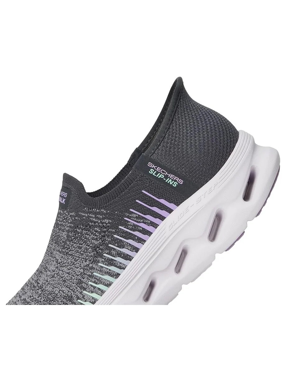 Кроссовки SKECHERS Performance Go Walk Glide Step 2.0 Venus Hands Free Slip-Ins — изображение 6 из 7, темно-серый