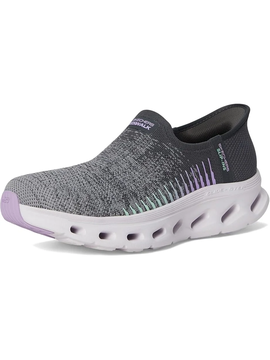 Кроссовки SKECHERS Performance Go Walk Glide Step 2.0 Venus Hands Free Slip-Ins — изображение 7 из 7, темно-серый